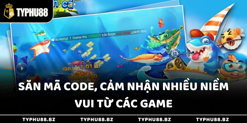 Code Bắn Cá 2025 - Mã Mới, Tặng Thưởng Giá Trị Siêu Cao 4 Săn mã code, cảm nhận nhiều niềm vui từ các game