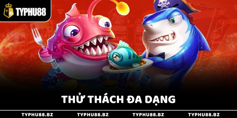 Bắn Cá H5 - Nơi Niềm Vui Nối Tiếp Niềm Vui Mỗi Ngày 3 Thử thách đa dạng